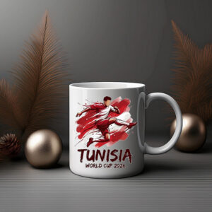 Tunisia World Cup 2026 Soccer Mug