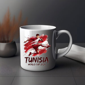 Tunisia World Cup 2026 Soccer Mug