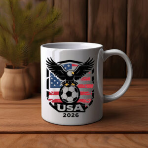 USA 2026, Eagle Soccer Mug