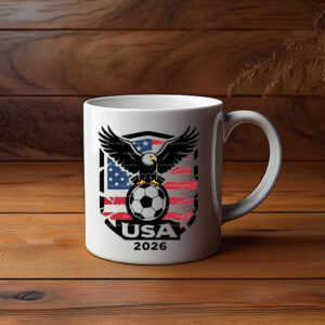 USA 2026, Eagle Soccer Mug
