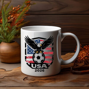 USA 2026, Eagle Soccer Mug