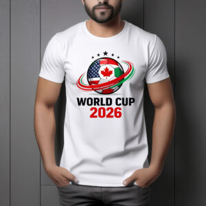 USA Canada Mexico Flag World Cup 2026 Soccer Shirt