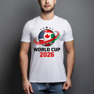 USA Canada Mexico Flag World Cup 2026 Soccer Shirt