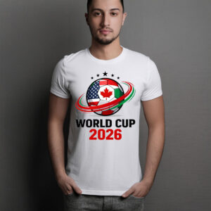 USA Canada Mexico Flag World Cup 2026 Soccer Shirt