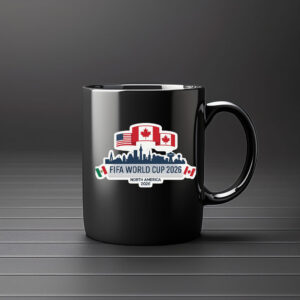 USA Canada Mexico World Cup 2026 Skyline Mug