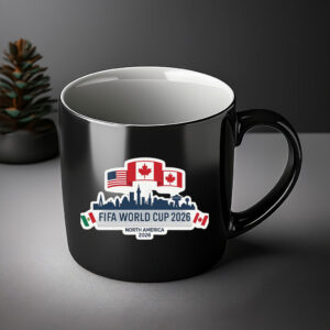 USA Canada Mexico World Cup 2026 Skyline Mug