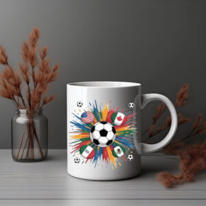 USA Canada Mexico World Cup 2026 Soccer Mug