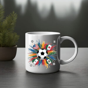 USA Canada Mexico World Cup 2026 Soccer Mug