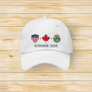 USA Canada Summer 2026 Embroidered Hat