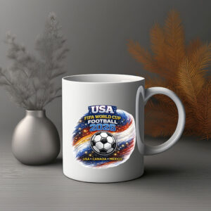 USA FIFA World Cup Football 2026 Coffee Mug