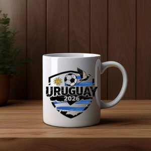 Uruguay 2026 Eagle Soccer Mug