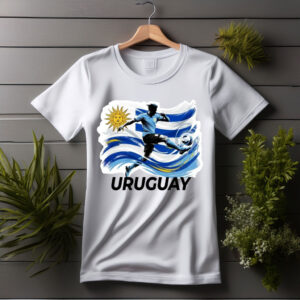 Uruguay World Cup 2026 Dynamic Soccer Shirt