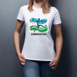 Uzbekistan World Cup 2026 Dynamic Soccer Shirt