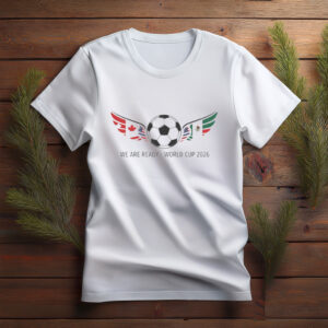 We Are Ready World Cup 2026 Soccer Wings T-Shirt