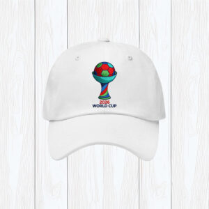 World Cup 2026 Abstract Trophy Pattern Hat
