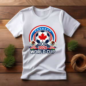World Cup 2026 Canada Soccer Crest Shirt