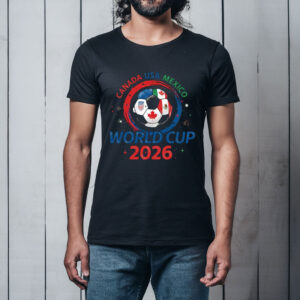 World Cup 2026 Canada USA Mexico Celebration Soccer Shirt