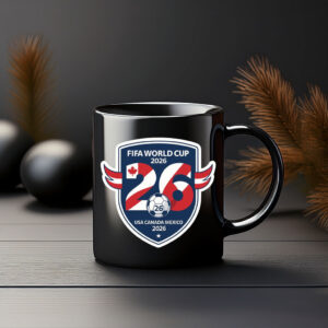 World Cup 2026 Classic Shield Soccer Mug