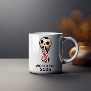 World Cup 2026 Classic Trophy Football Mug