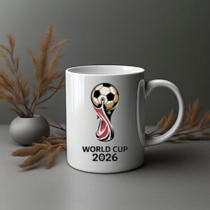 World Cup 2026 Classic Trophy Football Mug