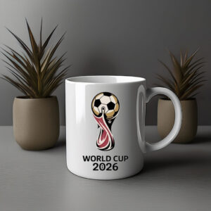 World Cup 2026 Classic Trophy Football Mug