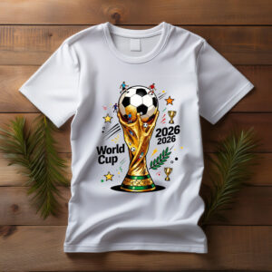 World Cup 2026 Classic Trophy Minimal Shirt