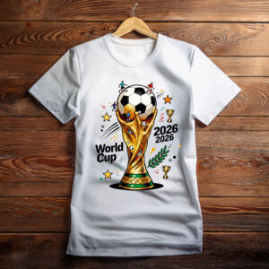 World Cup 2026 Classic Trophy Minimal Shirt