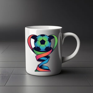 World Cup 2026 Color Ribbon Trophy Coffee Mug