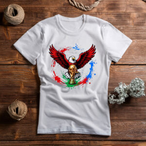 World Cup 2026 Eagle Trophy Patriotic Shirt