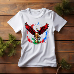 World Cup 2026 Eagle Trophy Patriotic Shirt
