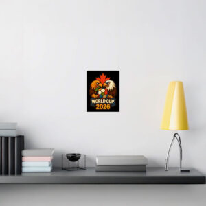 World Cup 2026 Eagles & Maple Leaf Poster