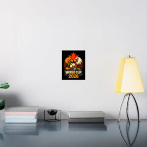 World Cup 2026 Eagles & Maple Leaf Poster