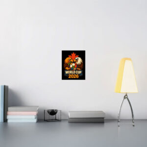 World Cup 2026 Eagles & Maple Leaf Poster