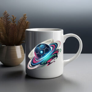 World Cup 2026 Futuristic Space Soccer Mug