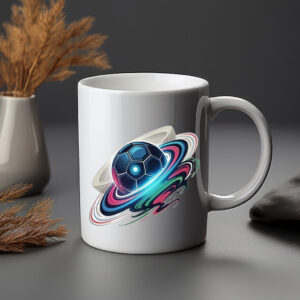 World Cup 2026 Futuristic Space Soccer Mug