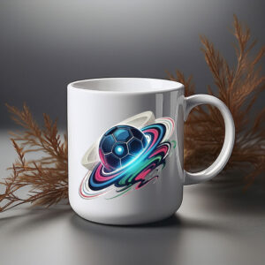 World Cup 2026 Futuristic Space Soccer Mug