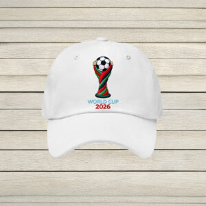 World Cup 2026 Handheld Trophy Soccer Hat – Classic Football Fan Cap