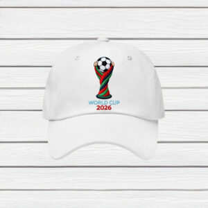 World Cup 2026 Handheld Trophy Soccer Hat – Classic Football Fan Cap