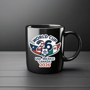 World Cup 2026 Host Nations Badge Mug