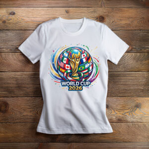 World Cup 2026 International Flags Trophy Shirt