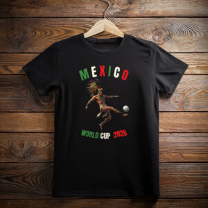 World Cup 2026 Mexico Aztec Football Player Tee