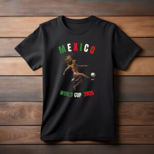 World Cup 2026 Mexico Aztec Football Player Tee
