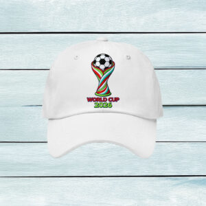 World Cup 2026 Minimal Trophy Icon Cap – Clean Soccer Fan Hat