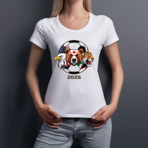 World Cup 2026 North America Animal Emblem Shirt