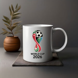 World Cup 2026 Official Style Trophy Coffee Mug