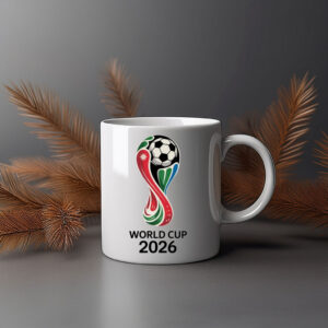 World Cup 2026 Official Style Trophy Coffee Mug