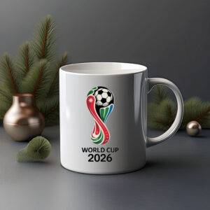 World Cup 2026 Official Style Trophy Coffee Mug