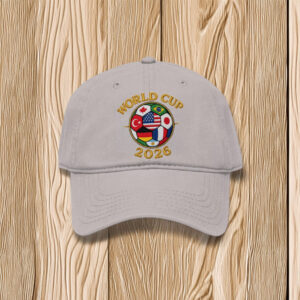 World Cup 2026 Soccer Ball Flags Embroidery Hat