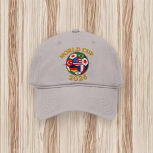 World Cup 2026 Soccer Ball Flags Embroidery Hat