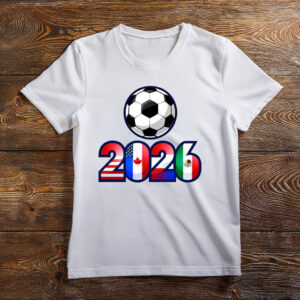 World Cup 2026 Soccer Ball Number Shirt